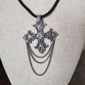15" cross necklace